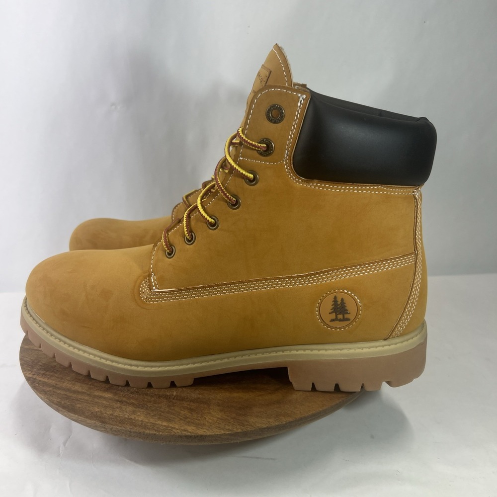 G.H.Bass Fillmore 2.0 'Wheat/Black' Nubuck Combat Work‎ Boots Men's 13 US